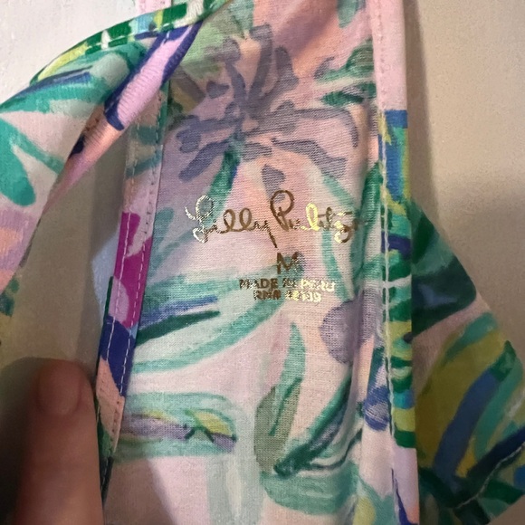 Lilly Pulitzer Billie Dress Mermaid in the Shade Size Medium EUC - Picture 8 of 8